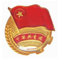 高档团徽胸章